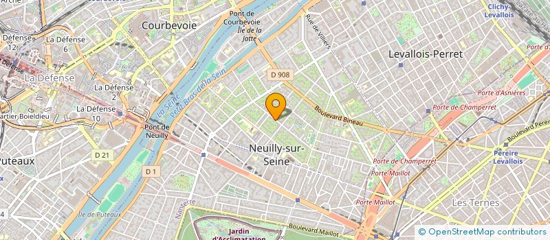 localisation de l'entreprise MONSIEUR MICHEL GAUTHIER à NEUILLY-SUR-SEINE