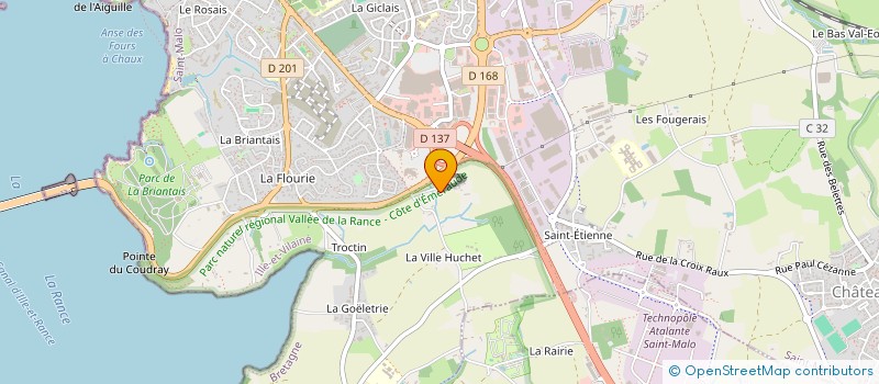 localisation de l'entreprise MONSIEUR MICHEL GAUTIER  SAINT-MALO