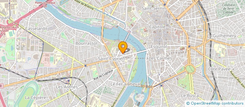localisation de l'entreprise MONSIEUR MICHEL GAYRAUD à TOULOUSE