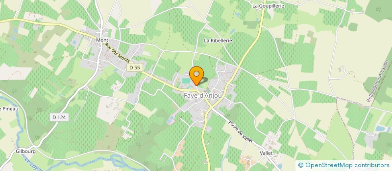 localisation de l'entreprise MONSIEUR MICHEL GAZEAU à TERRANJOU