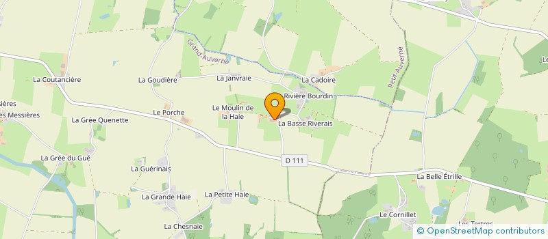 localisation de l'entreprise MONSIEUR MICHEL GAZENGEL  LE GRAND-AUVERNE