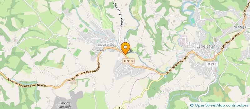 localisation de l'entreprise MONSIEUR MICHEL GAZTANAGA  ITXASSOU