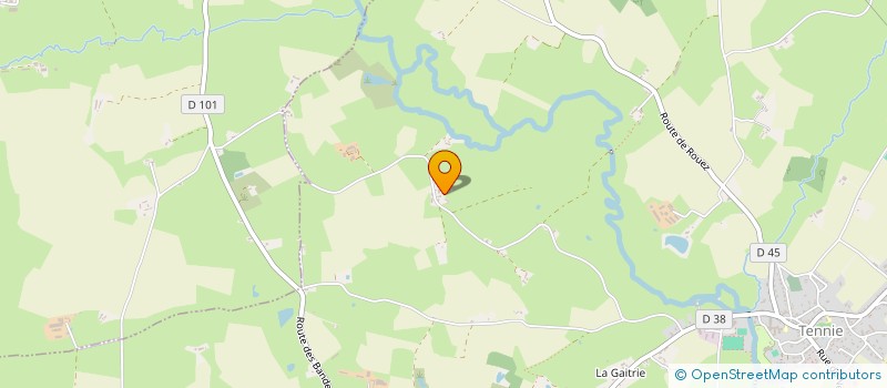 localisation de l'entreprise MONSIEUR MICHEL GEDZ  TENNIE