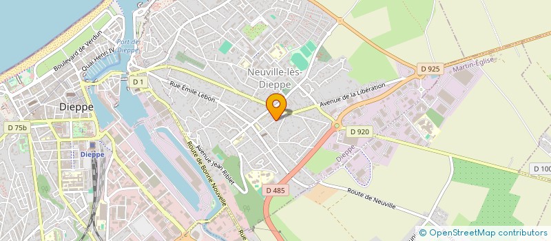 localisation de l'entreprise MONSIEUR MICHEL GEE à PETIT-CAUX