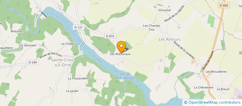 localisation de l'entreprise MONSIEUR MICHEL GEFFROY à PUTANGES-LE-LAC