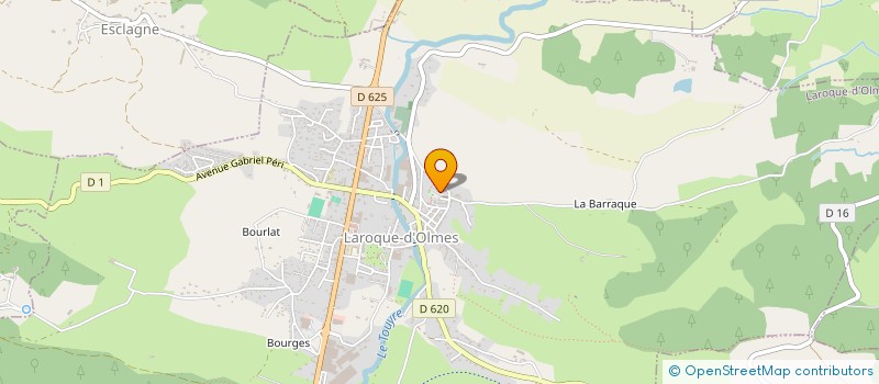 localisation de l'entreprise MONSIEUR MICHEL GELINEAU à LAROQUE D'OLMES