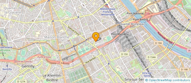 localisation de l'entreprise MONSIEUR MICHEL GEMON  PARIS