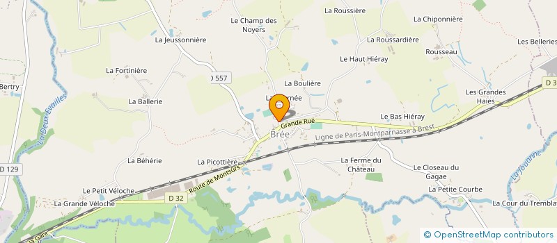 localisation de l'entreprise MONSIEUR MICHEL GENEST à LA CHAPELLE-RAINSOUIN