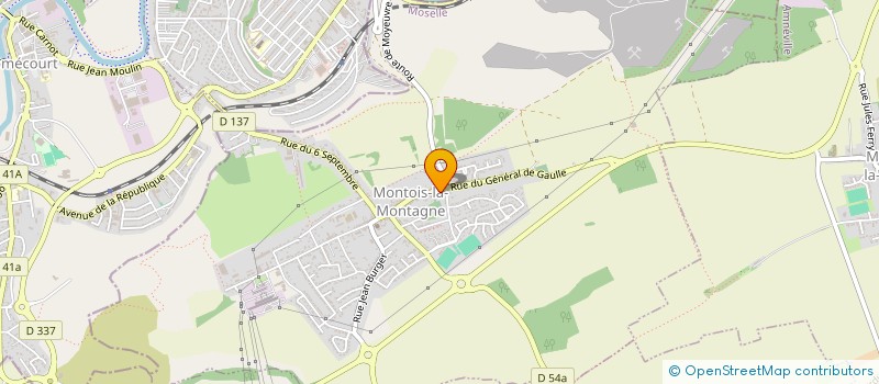localisation de l'entreprise MONSIEUR MICHEL GENEVAUX à MONTOIS-LA-MONTAGNE