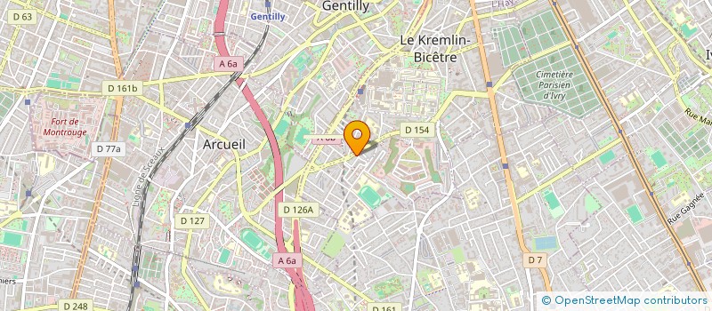 localisation de l'entreprise MONSIEUR MICHEL GENTES  LE KREMLIN-BICETRE