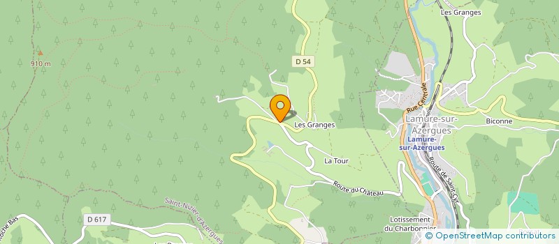 localisation de l'entreprise MONSIEUR MICHEL GEOFFRAY  SAINT-NIZIER-D AZERGUES