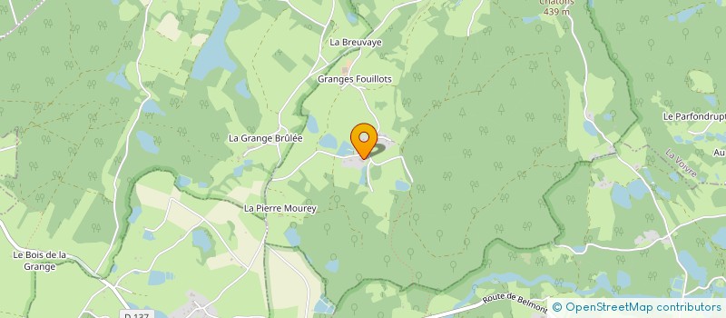 localisation de l'entreprise MONSIEUR MICHEL GEORGES  LES FESSEY