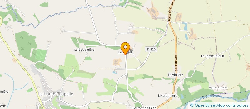 localisation de l'entreprise MONSIEUR MICHEL GERARD à LONLAY L'ABBAYE