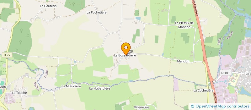 localisation de l'entreprise MONSIEUR MICHEL GERARD  LAILLE