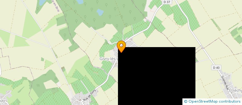 localisation de l'entreprise MONSIEUR MICHEL GERARD  GIVRY-LES-LOISY