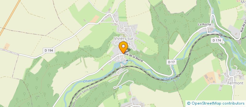 localisation de l'entreprise MONSIEUR MICHEL GERARD  PETIT-FAILLY