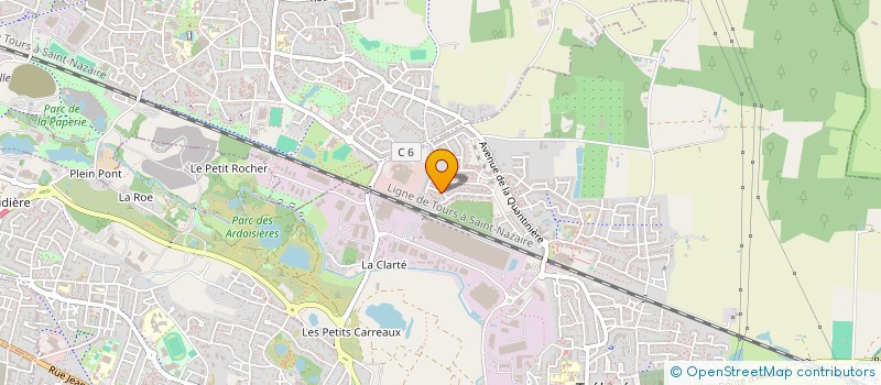 localisation de l'entreprise MONSIEUR MICHEL GERARD  TRELAZE