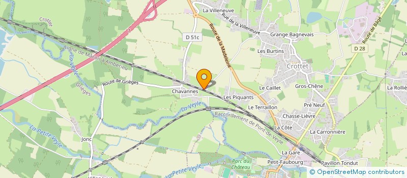 localisation de l'entreprise MONSIEUR MICHEL GEREL à CROTTET
