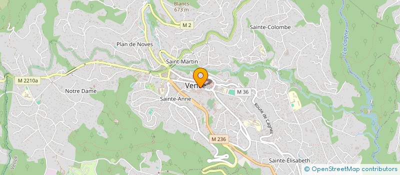 localisation de l'entreprise MONSIEUR MICHEL GERMAIN à VENCE