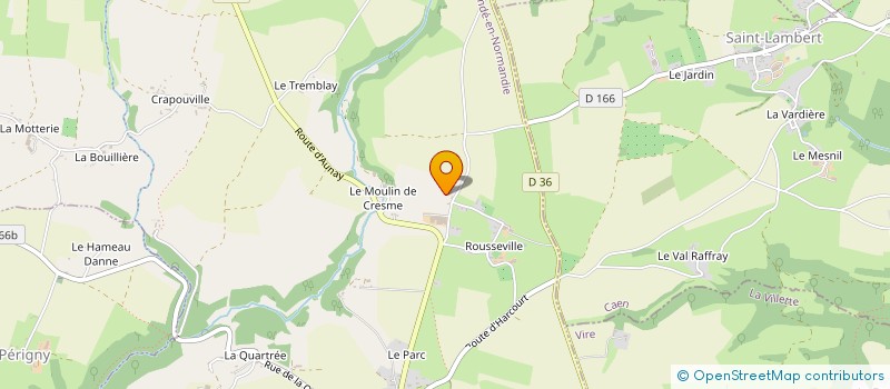 localisation de l'entreprise MONSIEUR MICHEL GERVAISE à LES MONTS D'AUNAY