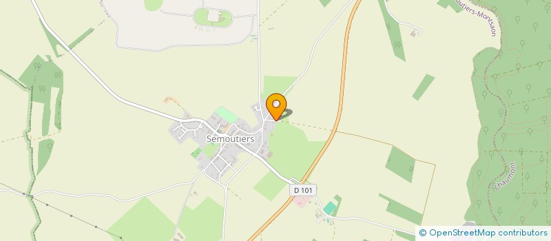 localisation de l'entreprise MONSIEUR MICHEL GERVASONI  SEMOUTIERS-MONTSAON
