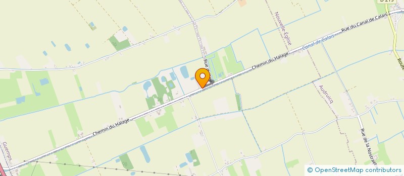 localisation de l'entreprise MONSIEUR MICHEL GEST  GUEMPS