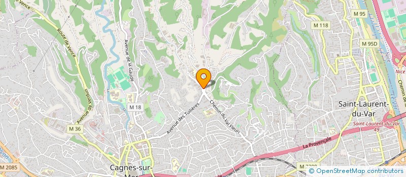 localisation de l'entreprise MONSIEUR MICHEL GHIS à CAGNES-SUR-MER