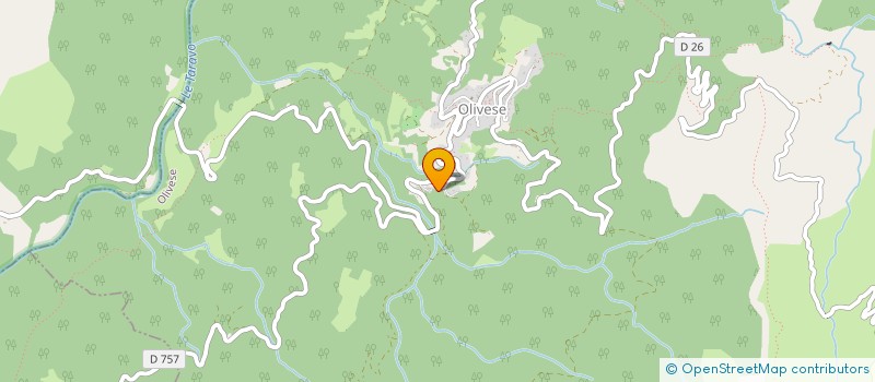 localisation de l'entreprise MONSIEUR MICHEL GIACOMETTI  OLIVESE