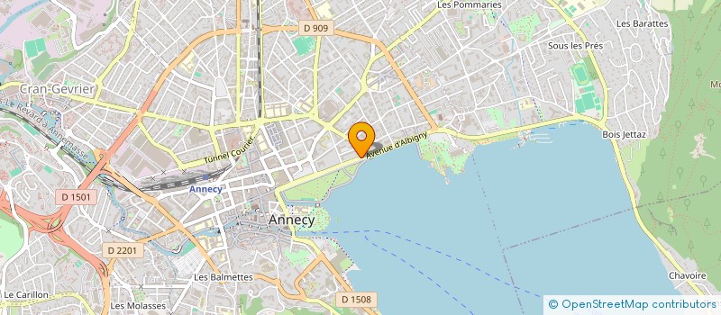 localisation de l'entreprise MONSIEUR MICHEL GIAMALIS à ANNECY