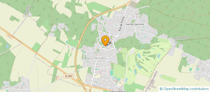 localisation de l'entreprise MONSIEUR MICHEL GIEN  FEUCHEROLLES