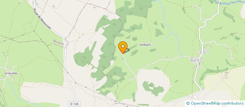 localisation de l'entreprise MONSIEUR MICHEL GIEYSSE  BERTHOLENE