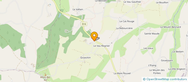 localisation de l'entreprise MONSIEUR MICHEL GILET  TREBRY