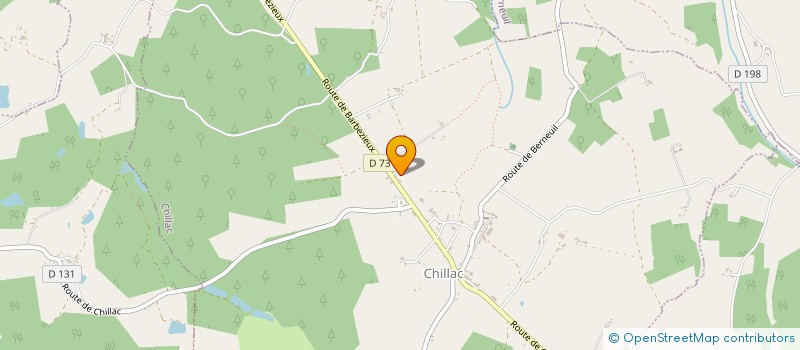 localisation de l'entreprise MONSIEUR MICHEL GILET à CHATIGNAC