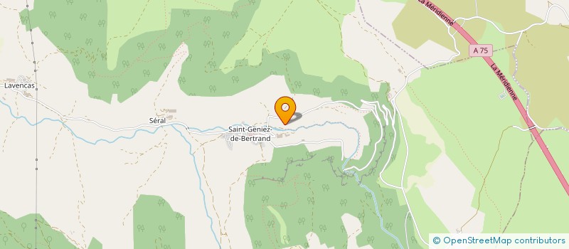 localisation de l'entreprise MONSIEUR MICHEL GILHODES-CABANIER  SAINT-GEORGES-DE-LUZENCON