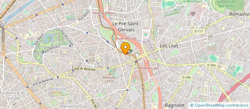 localisation de l'entreprise MONSIEUR MICHEL GILLET à PARIS