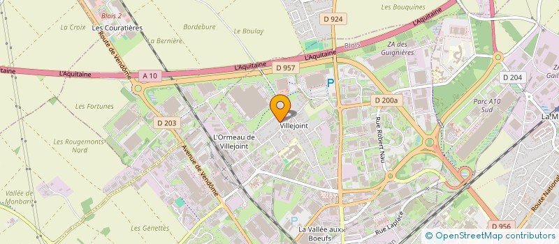localisation de l'entreprise MONSIEUR MICHEL GILMETT à BLOIS