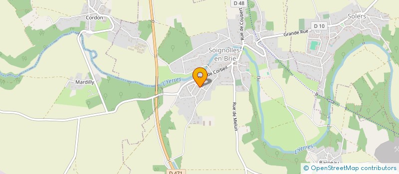 localisation de l'entreprise MONSIEUR MICHEL GINER  BESLON