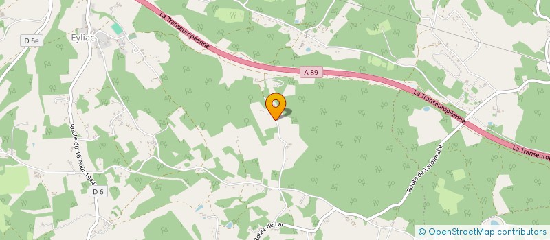 localisation de l'entreprise MONSIEUR MICHEL GINIEYS  SAINTE EULALIE D'ANS