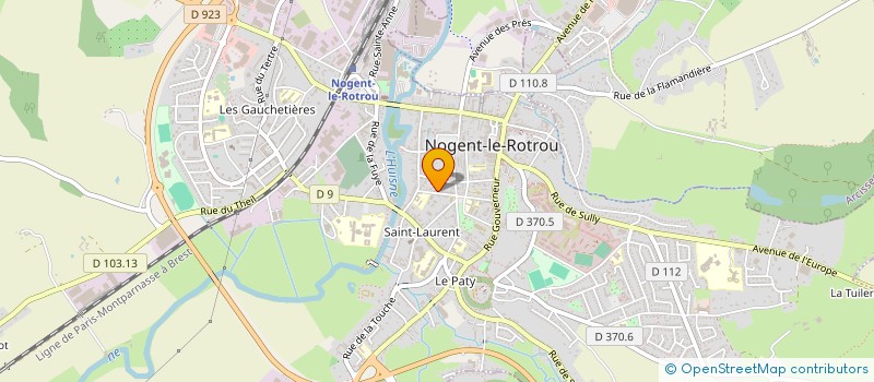localisation de l'entreprise MONSIEUR MICHEL GIRARD à NOGENT-LE-ROTROU