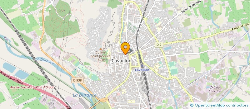 localisation de l'entreprise MONSIEUR MICHEL GIRARD à CAVAILLON