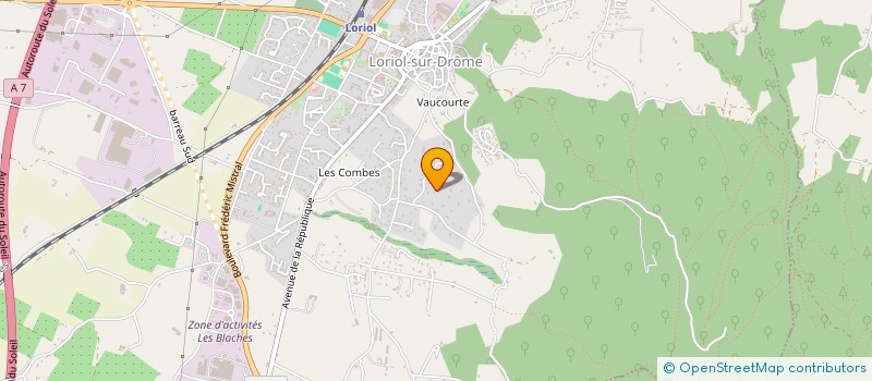 localisation de l'entreprise MONSIEUR MICHEL GIRARD  LORIOL-SUR-DROME