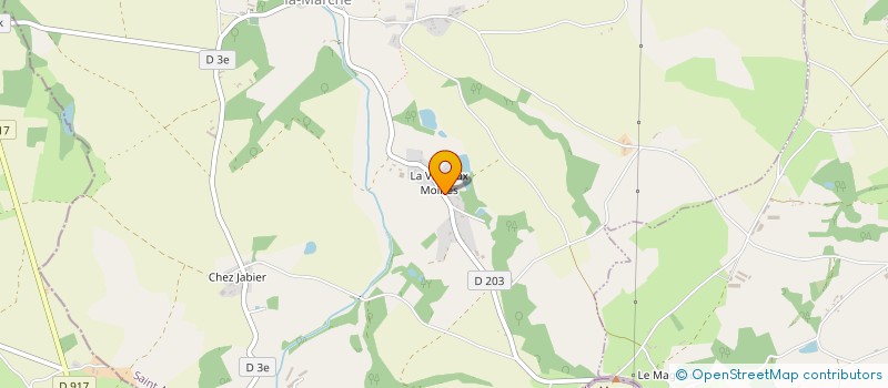 localisation de l'entreprise MONSIEUR MICHEL GIRAUD  SAINT-PRIEST-LA-MARCHE