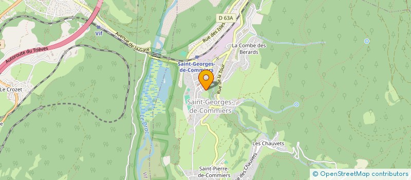 localisation de l'entreprise MONSIEUR MICHEL GIROUD à SAINT-GEORGES-DE-COMMIERS