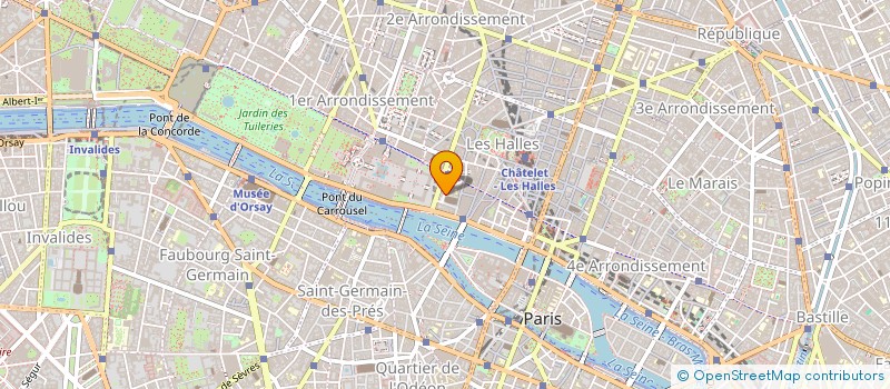 localisation de l'entreprise MONSIEUR MICHEL GITTON à PARIS