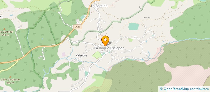 localisation de l'entreprise MONSIEUR MICHEL GIULIANO à TRIGANCE