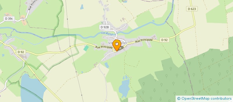 localisation de l'entreprise MONSIEUR MICHEL GLADEL  VIBERSVILLER