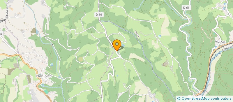 localisation de l'entreprise MONSIEUR MICHEL GLAUDE  PLANIOLES