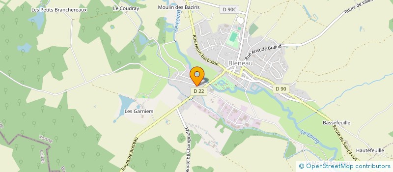 localisation de l'entreprise MONSIEUR MICHEL GLONIN  SAINT-PRIVE