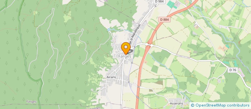 localisation de l'entreprise MONSIEUR MICHEL GOASAMPIS  FARGES