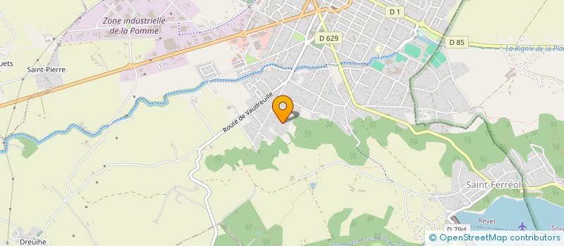 localisation de l'entreprise MONSIEUR MICHEL GODAT  REVEL